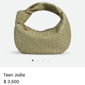 Bottega Veneta Jodie teen bag in the color travertine